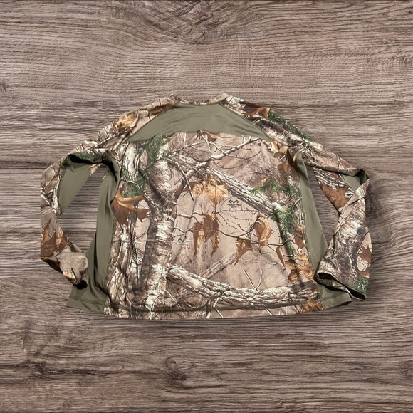 Game Winner Men’s Realtree Xtra Camouflage Long Sleeve Shirt Size XL - Picture 2 of 5